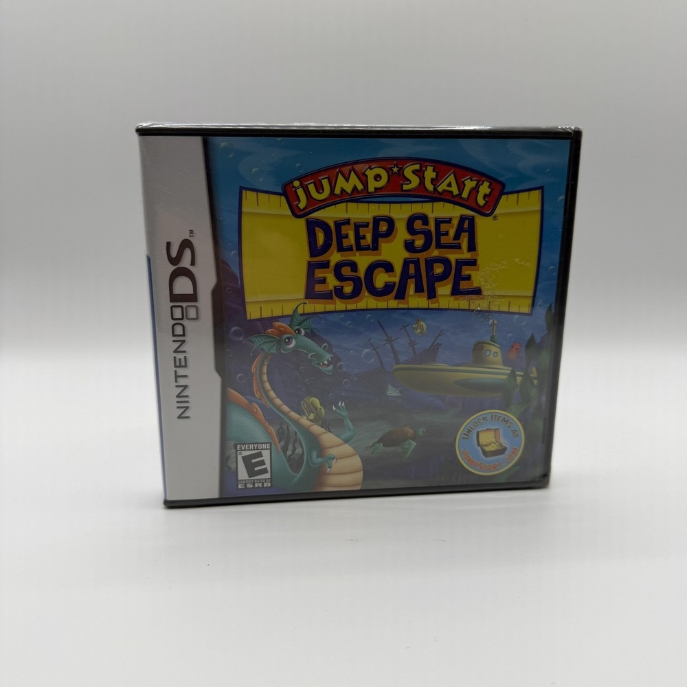 SEALED JumpStart Deep Sea Escape Nintendo DS Game E Knowledge Adventure NTSC-U/C